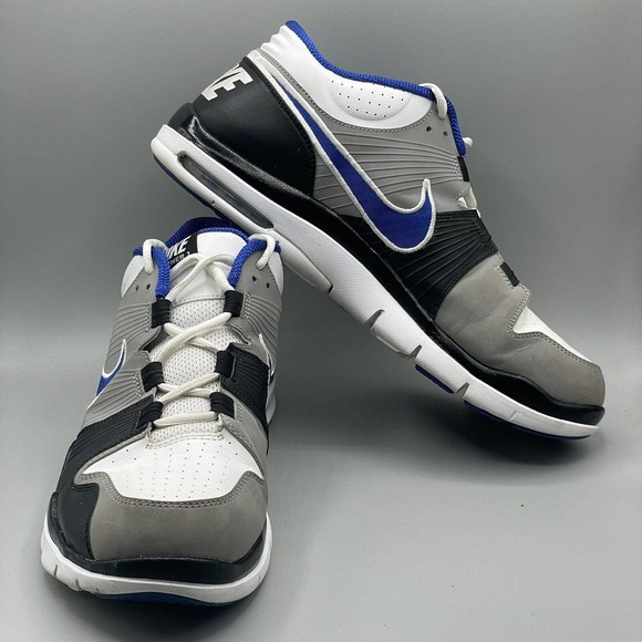 NIKE TRAINER 1 Men's Sneaker Shoes 371378-106 Black And White Size 11.5 - Picture 4 of 14